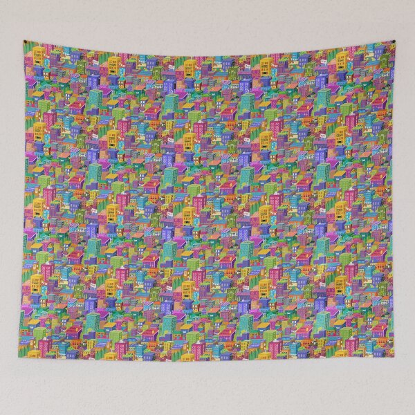Item preview, Los Casitas designed and sold by SaltandPaper.