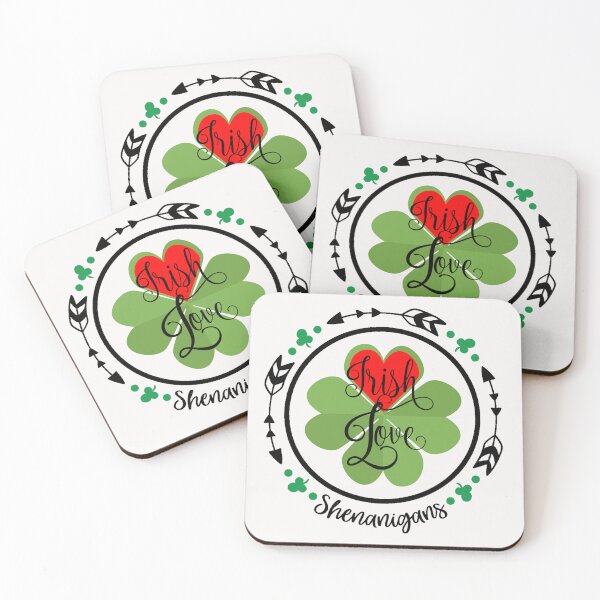 Item preview,    Shenanigans with Three Leave Clover Irish Love designed and sold by Peggy Lindstrom.