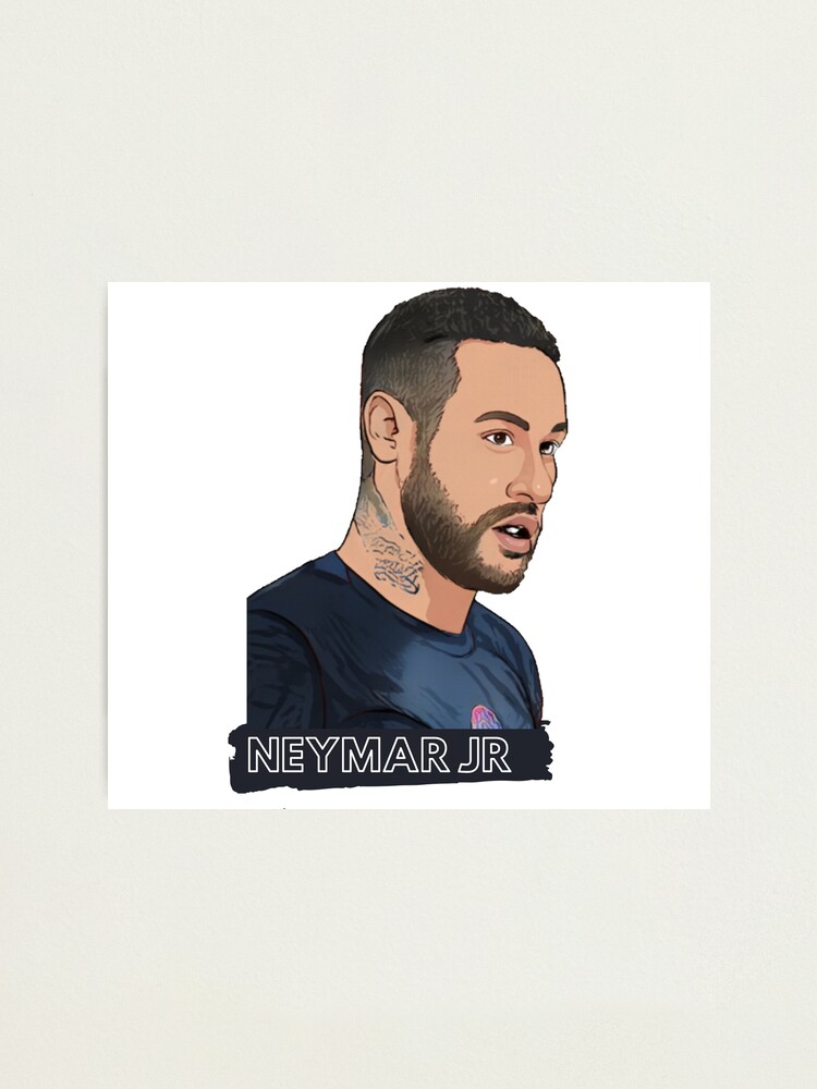Neymar JR - Paris SG Cartoon design