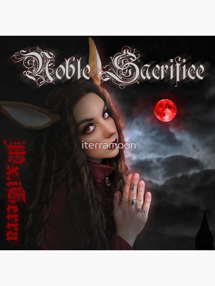 Thumbnail 3 of 3, Sticker, Mx.iTerra - Noble Sacrifice Single designed and sold by iterramoon.