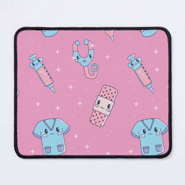 Item preview, Kawaii Nurse Pastel Pattern designed and sold by MrEddie10.