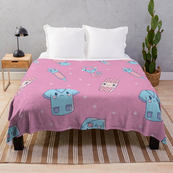Item preview, Kawaii Nurse Pastel Pattern designed and sold by MrEddie10.
