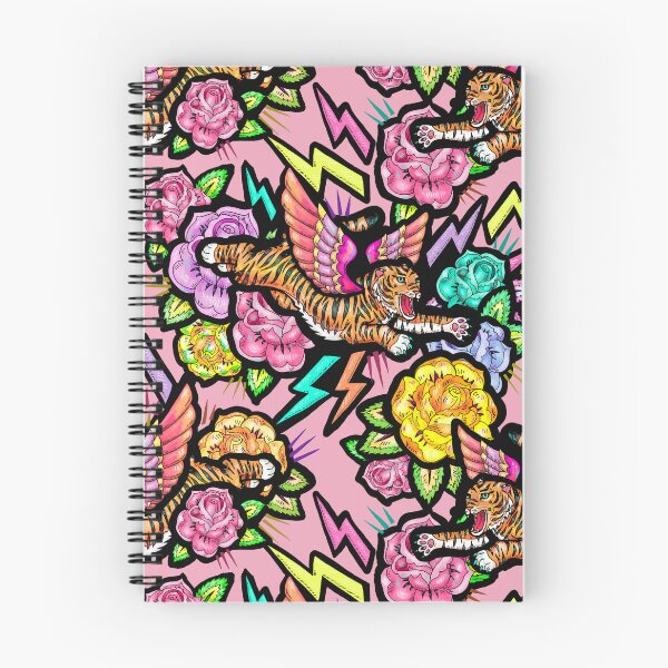 Item preview, flying tiger floral designed and sold by beesocks.