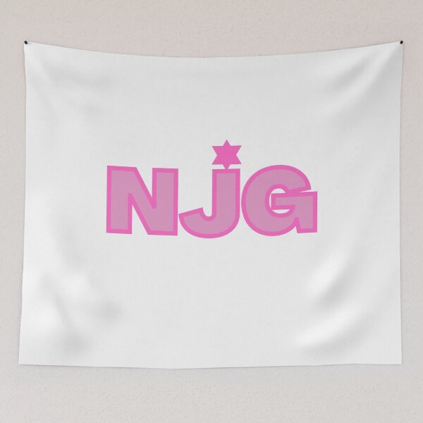 Item preview, NJG Nice Jewish Girl pink designed and sold by NJGDesigns.