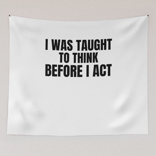 Item preview, Me enseñaron a pensar antes de actuar designed and sold by TrueFit Essentials.