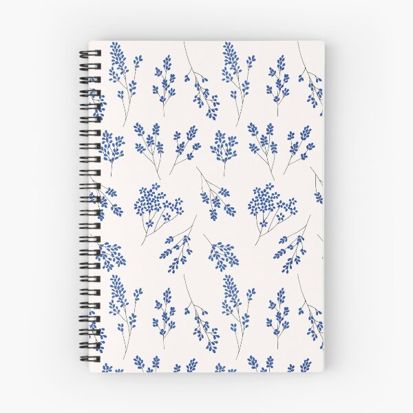 Item preview, Blue flowers with white background designed and sold by CoolWallpapers.