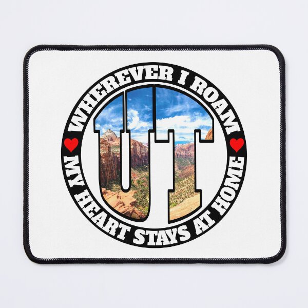 Item preview, Heart Stays Home - Utah designed and sold by DonDota.