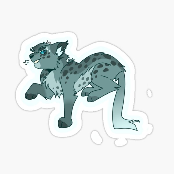 warriors inspired ashfur Sticker for Sale by MagicPistachio