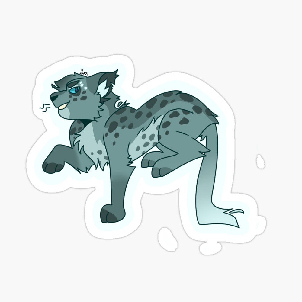 Ashfur Sticker for Sale by ClownCryptids