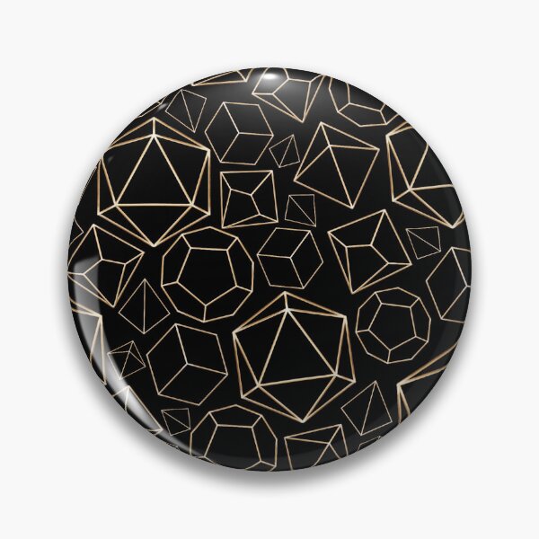 Item preview, DND Assorted Dice Pattern - Black designed and sold by Snow Noir.
