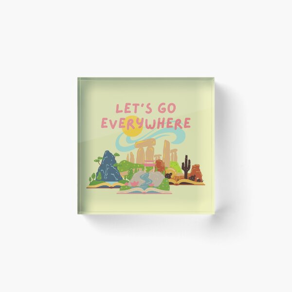 Item preview, Let's Go Everywhere designed and sold by Farra Rania.