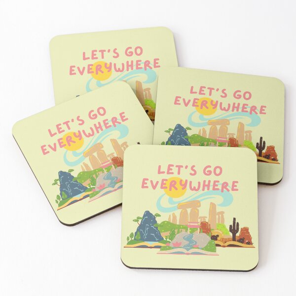 Item preview, Let's Go Everywhere designed and sold by Farra Rania.