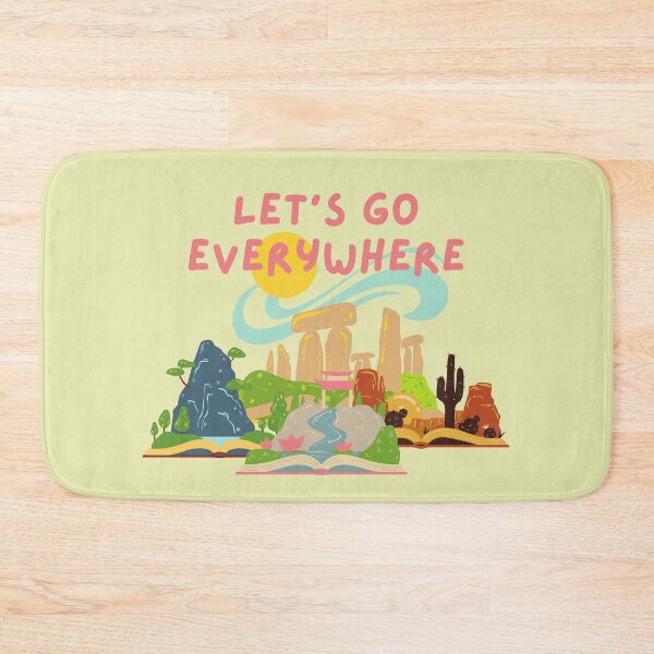Item preview, Let's Go Everywhere designed and sold by Farra Rania.