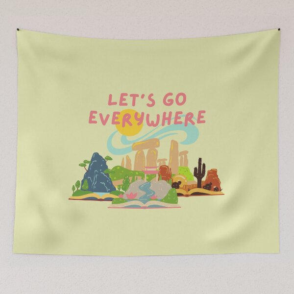 Item preview, Let's Go Everywhere designed and sold by Farra Rania.