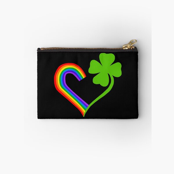 Item preview, Clover Rainbow Pride Irish Heart  designed and sold by Deborah Camp.
