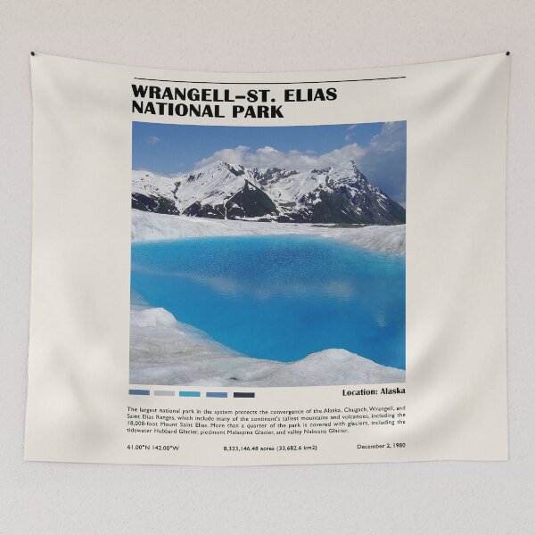Item preview, Wrangell–St. Elias National Park designed and sold by JoshuaDarbon94.