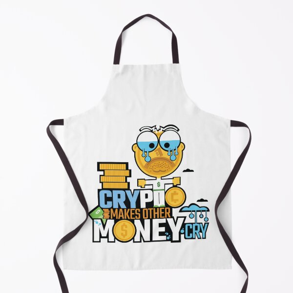 Item preview, Crypto Makes Other Money Cry Funny Joke tshirt Dollar Coin Crying Animation Fan Art designed and sold by doseofwin.