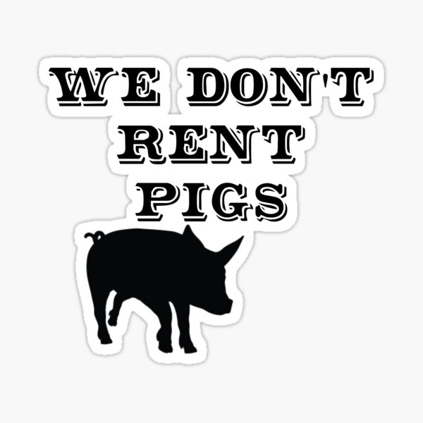 Item preview, Lonesome Dove Rent pigs designed and sold by mclaurin612.