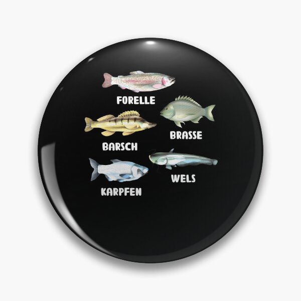 Artikelvorschau, Fische Arten Karpfen Fischer Angeln Geschenk Angler entworfen und verkauft von Lenny Stahl.