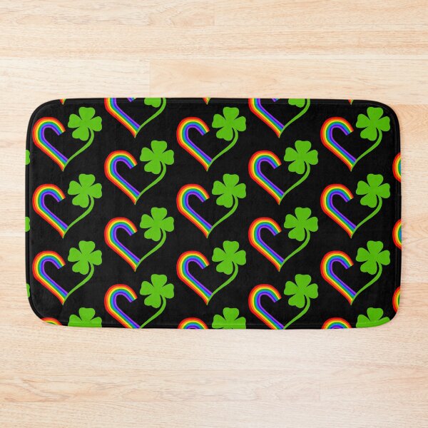 Item preview, Clover Rainbow Pride Irish Heart  designed and sold by Deborah Camp.
