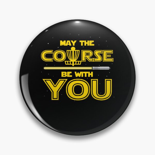 Item preview, May The Course Be With You Gift Funny Frolf Disc Golf designed and sold by Lenny Stahl.