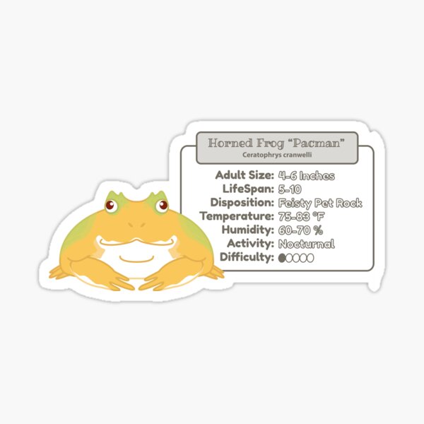 Item preview, Pacman Frog (Pikachu) - Info - Imperial designed and sold by TheFrogWrangler.