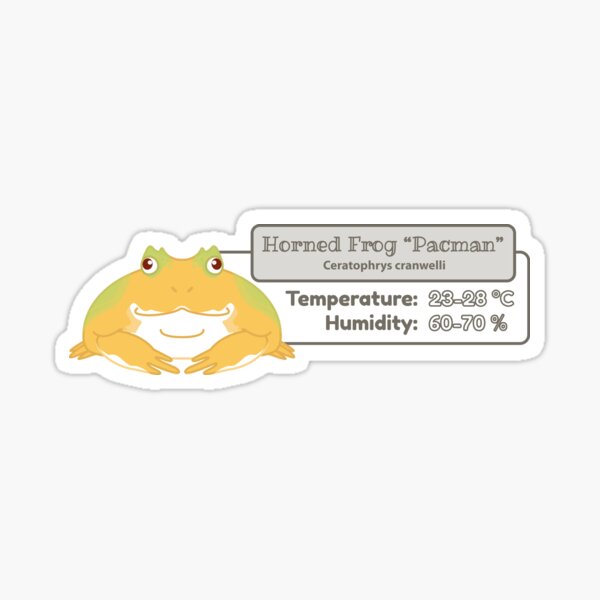 Item preview, Pacman Frog (Pikachu) - Simple Info - Metric designed and sold by TheFrogWrangler.
