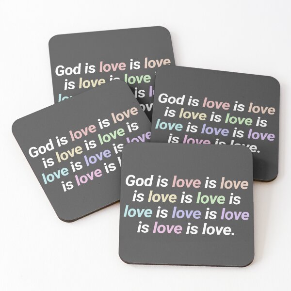 Item preview, God is Love is Love designed and sold by sparkofsunshine.