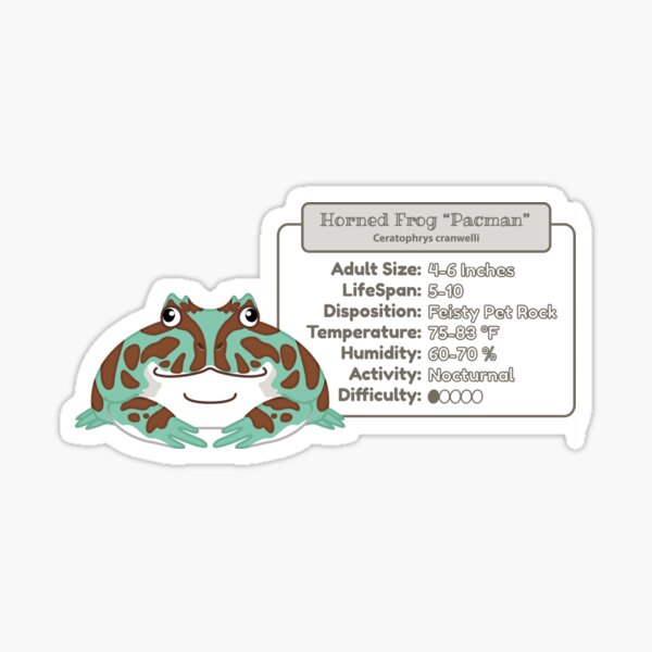 Item preview, Pacman Frog (Samurai) - Info - Imperial designed and sold by TheFrogWrangler.