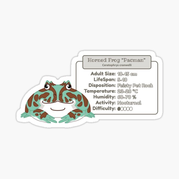 Item preview, Pacman Frog (Samurai) - Info - Metric designed and sold by TheFrogWrangler.