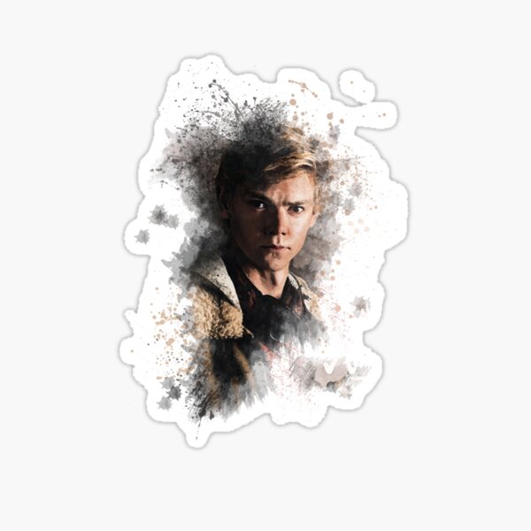 Maze Runner - Minho, Thomas, Newt Sticker for Sale by AngeliaLucis