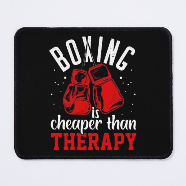 Item preview, Boxing It's Cheaper Than Therapy Boxing Lover designed and sold by StoreRahhal.