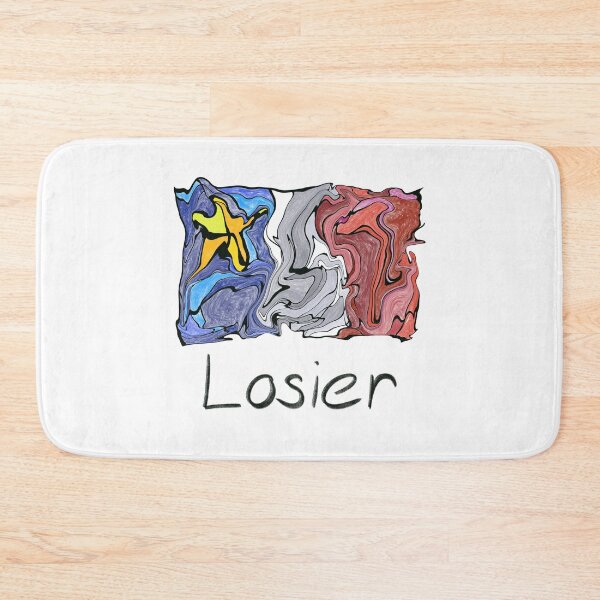 Item preview, Acadian Flag pastel liquid mosaic Losier  - Drapeau acadien mosaïque liquide pastel vitrail Losier designed and sold by ColoursOfFrance.