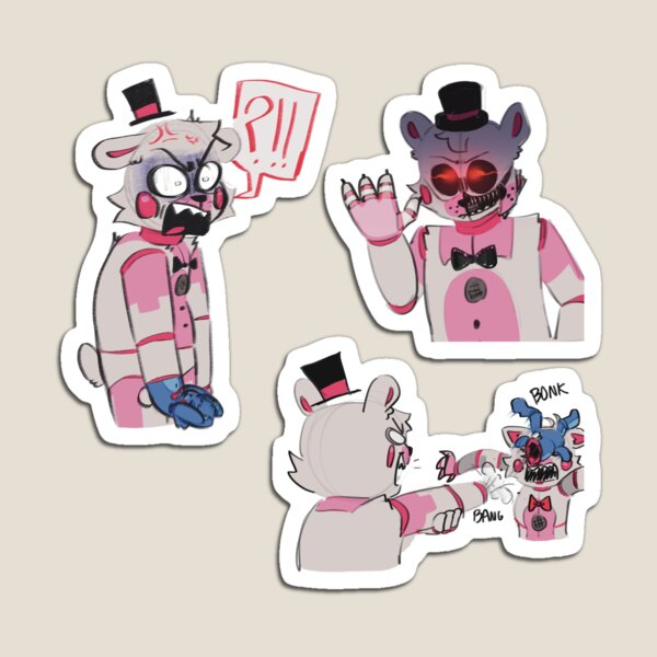 Fnaf funtime freddy Anime art Magnet for Sale by DvaMainArt