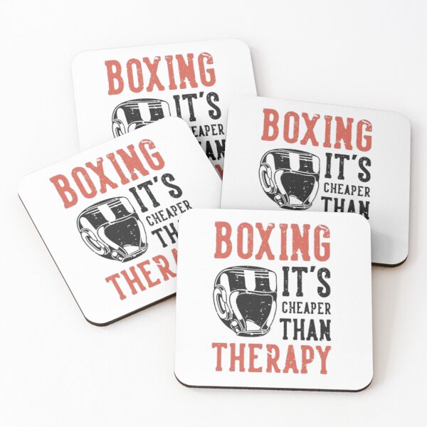Item preview, Boxing It's Cheaper Than Therapy Boxing Lover designed and sold by StoreRahhal.