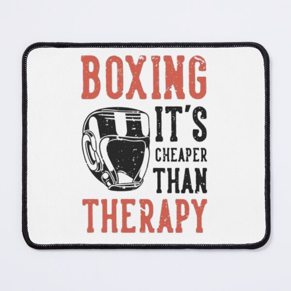 Item preview, Boxing It's Cheaper Than Therapy Boxing Lover designed and sold by StoreRahhal.