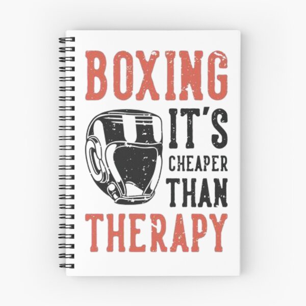 Item preview, Boxing It's Cheaper Than Therapy Boxing Lover designed and sold by StoreRahhal.