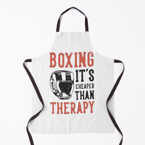 Item preview, Boxing It's Cheaper Than Therapy Boxing Lover designed and sold by StoreRahhal.