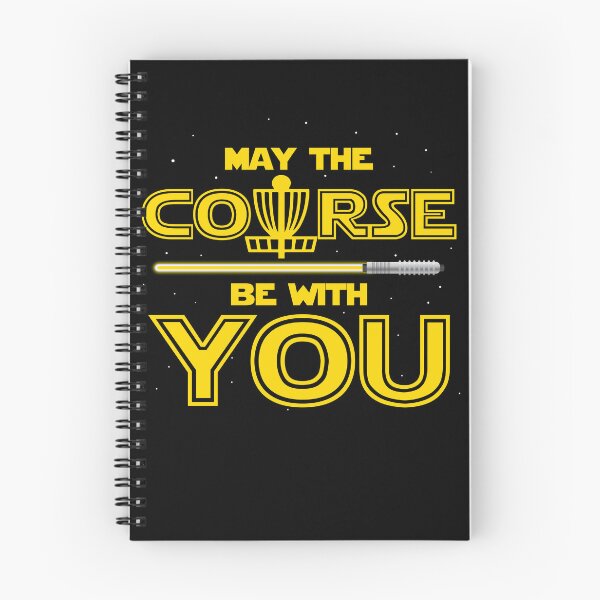 Item preview, Discgolf Frisbee May The Corse Be With You Discgolfer designed and sold by Lenny Stahl.