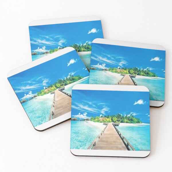 Item preview, Caribbean Island Beach designed and sold by MrCsStores.