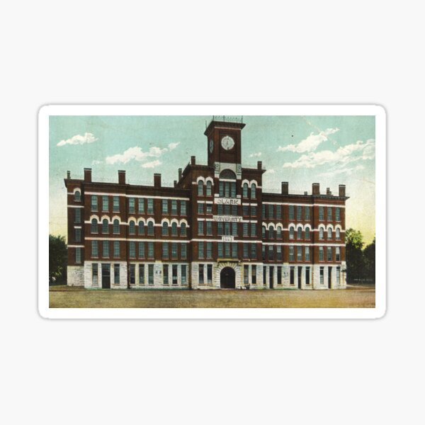 Item preview, 1909 Clark University Vintage Postcard - Worcester, MA Mass Massachusetts designed and sold by Nostalgia Tees, Stickers, Art & More.