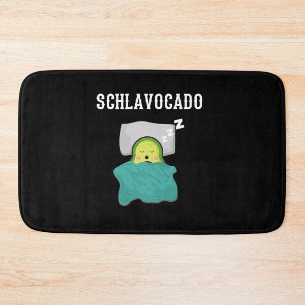 Item preview, Schlavocado Avocado sleep shirt vegan gift pajamas designed and sold by Lenny Stahl.