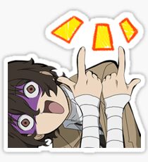 Crazy Dazai Sticker