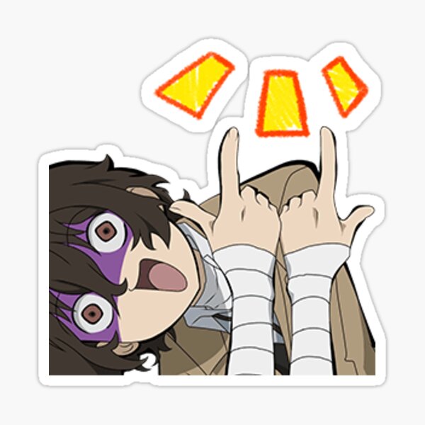 Crazy Dazai Sticker