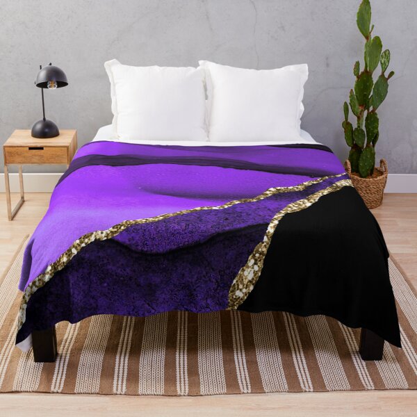 Item preview, Luxurious Purple Lilac (Faux) Marble Agate Art Designs designed and sold by DEC02.