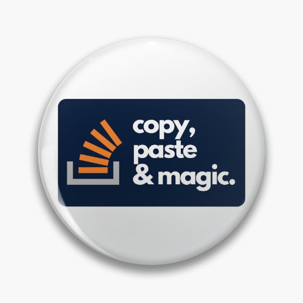 Item preview, Stackoverflow copy, paste, and magic designed and sold by kashrecreative.
