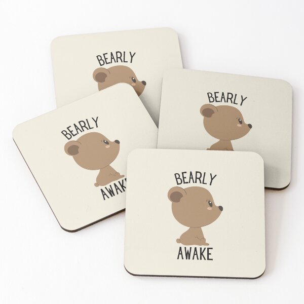 Item preview, BEARLY AWAKE  designed and sold by sorryimbusy.