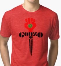 Gonzo Is Off The Wall - ONE:Print Tri-blend T-Shirt