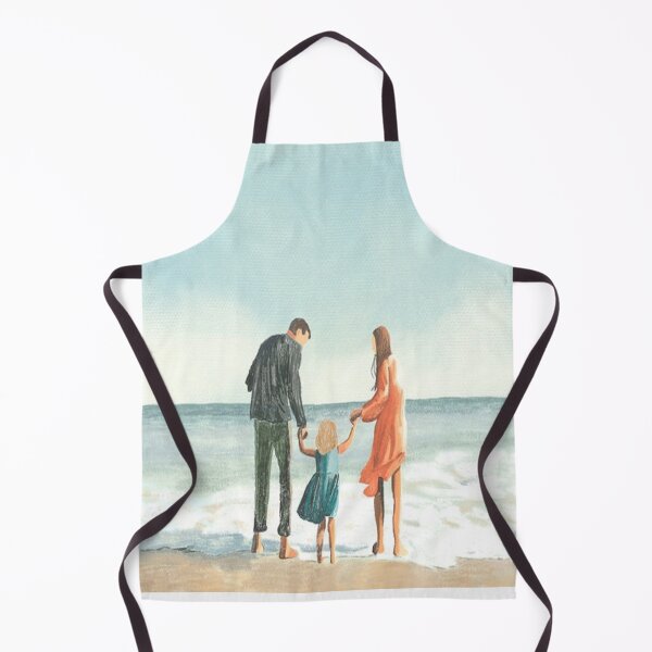 Item preview, Family at beach designed and sold by MrCsStores.