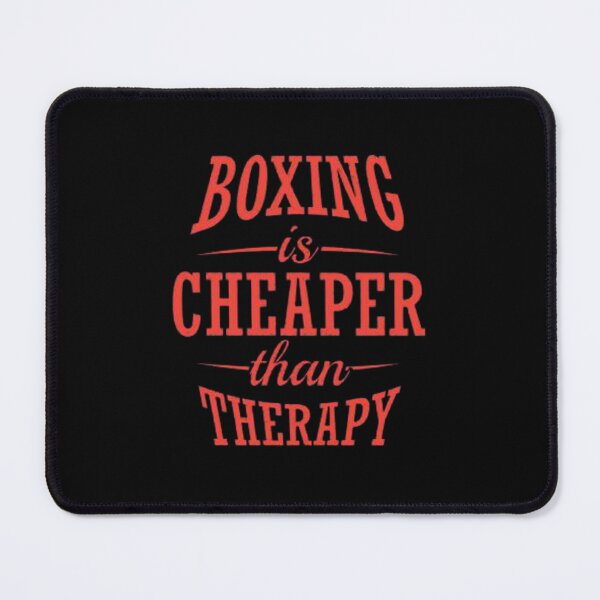 Item preview, Boxing It's Cheaper Than Therapy Boxing Lover designed and sold by StoreRahhal.